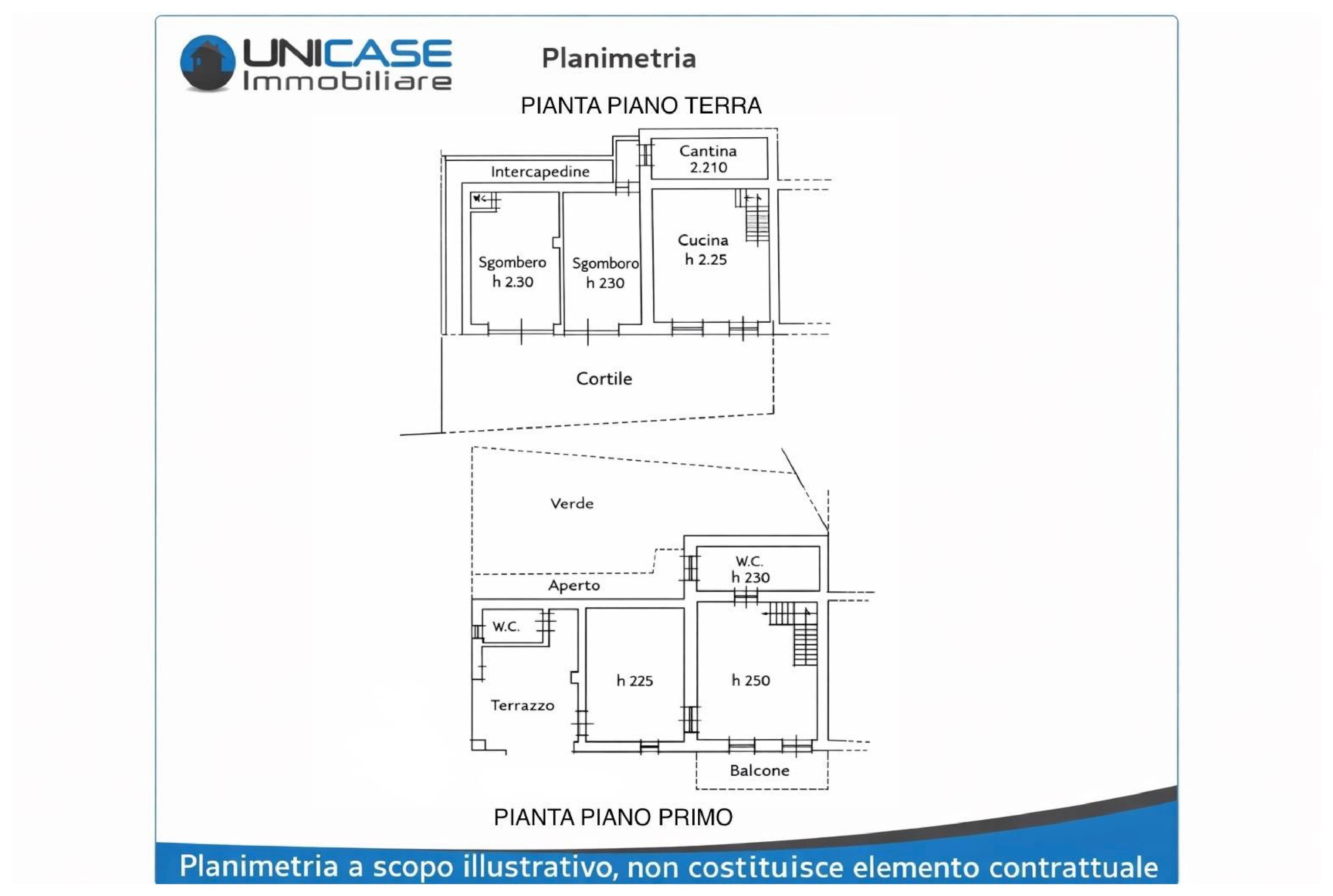 Piano Terra - Semi-detached house Via Bergera, 163, Bagnolo Piemonte - floor plans 1