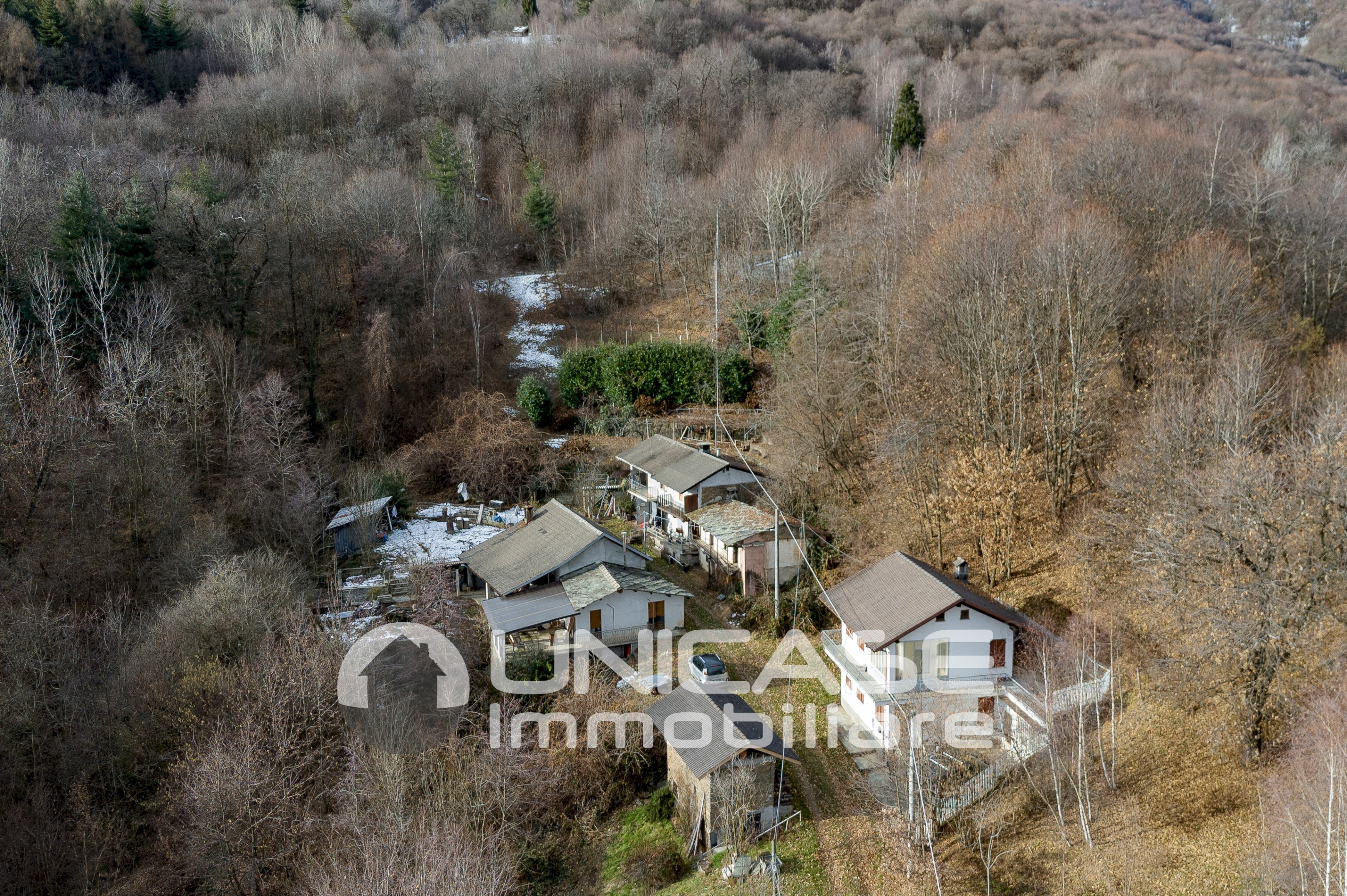 Vista - Semi-detached house Via Bergera, 163, Bagnolo Piemonte - photo 3
