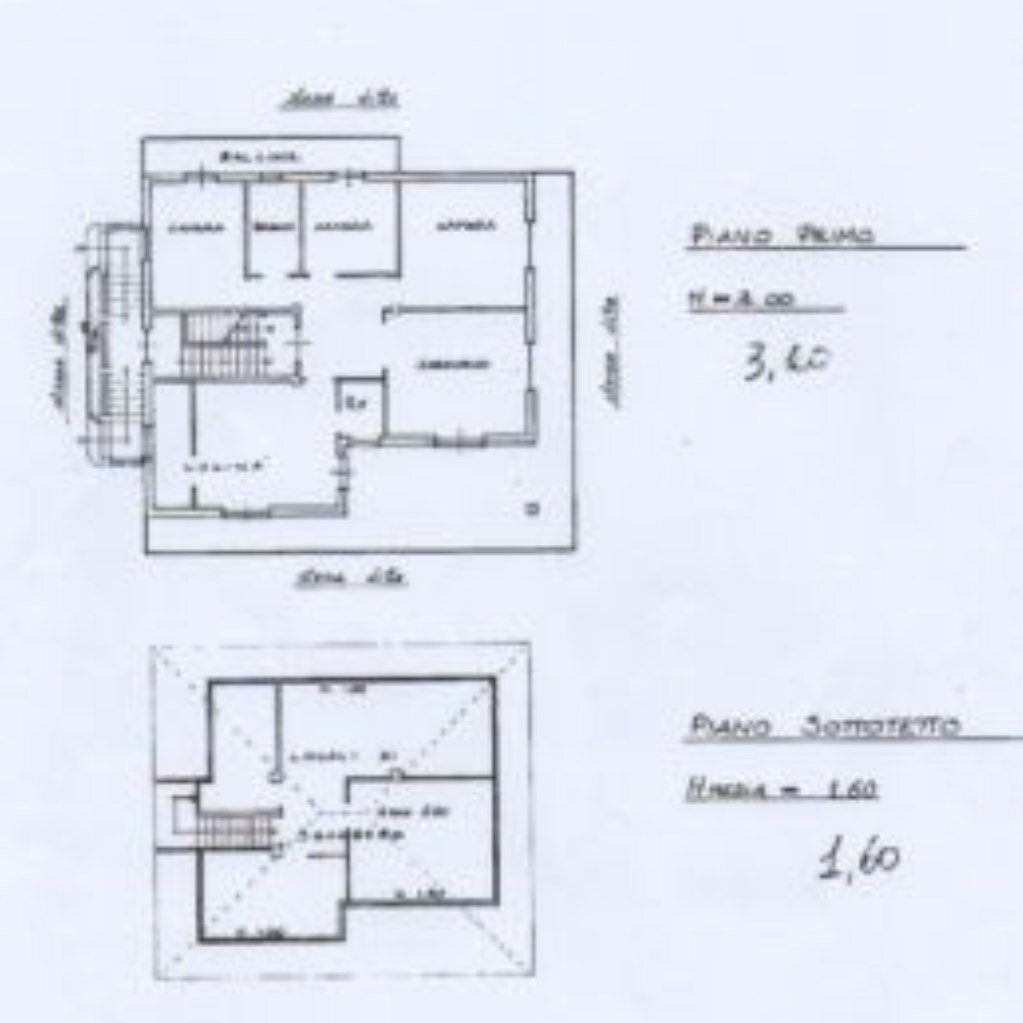 Appartamento Strada del Monto, Sanremo - planimetria 1