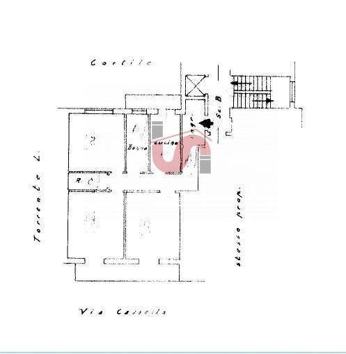 Foto 23 - Three-room apartment Via Cassella, Benevento - floor plans 1