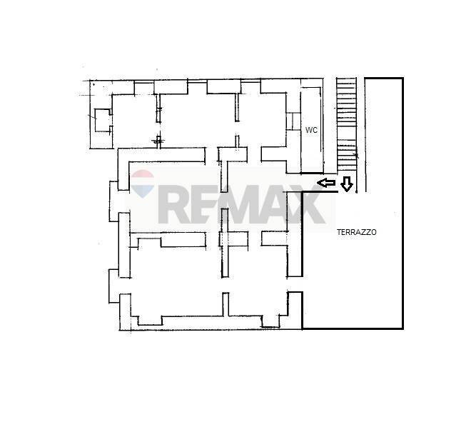 Pianta 2D - Appartamento Matera - planimetria 1