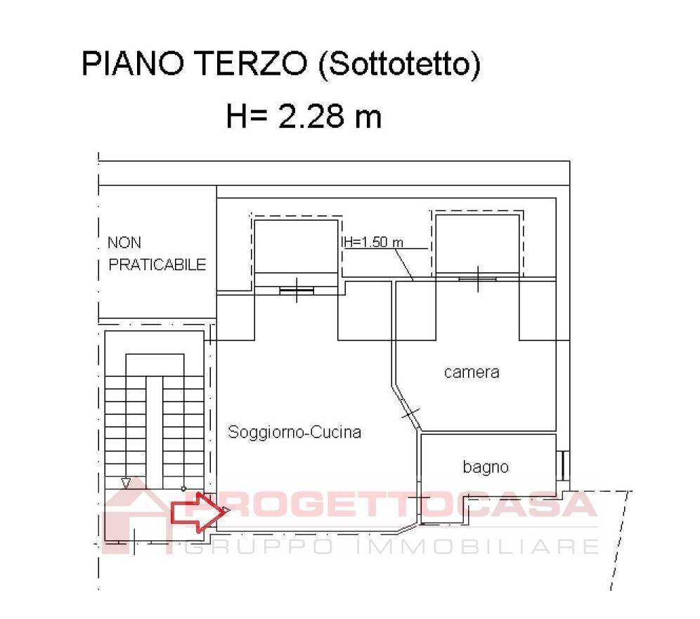 Foto 20 - Bilocale via nazario sauro, San Benedetto del Tronto - planimetria 1