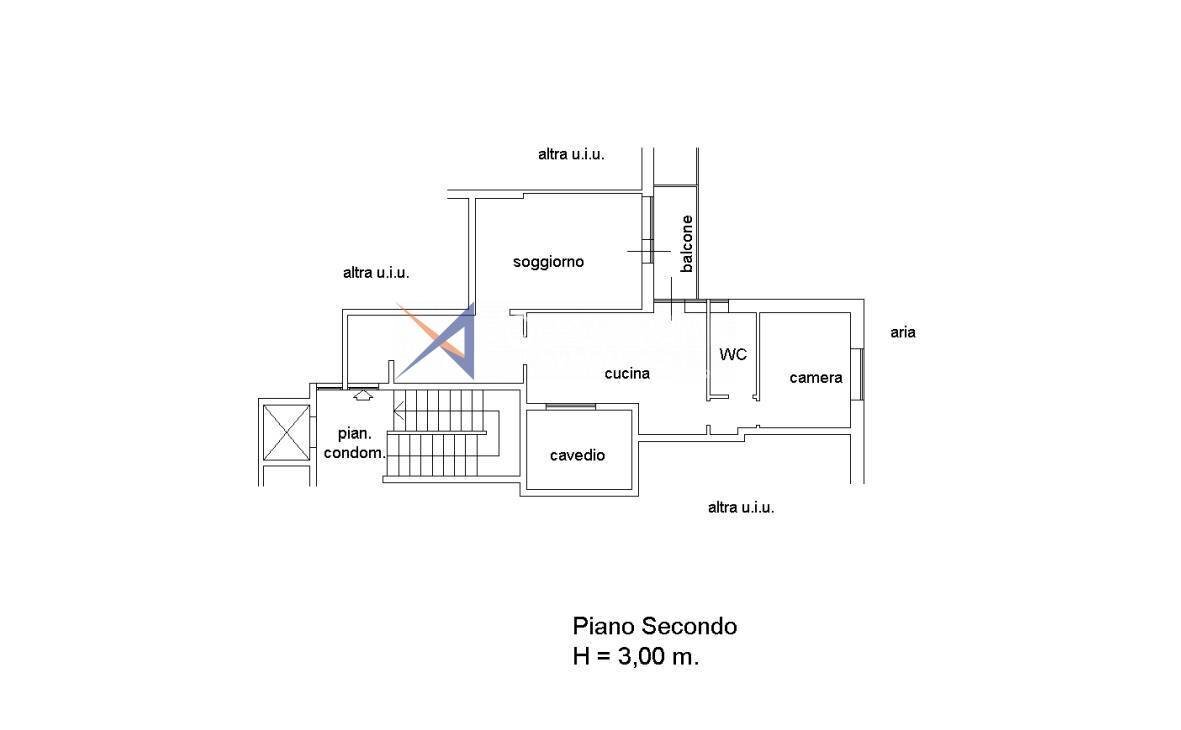 Foto 30 - Bilocale Sanremo - planimetria 1