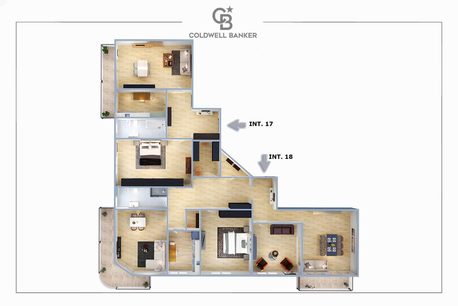 Foto 43 - Appartamento Via Cimabue
 
2, Roma - planimetria 1