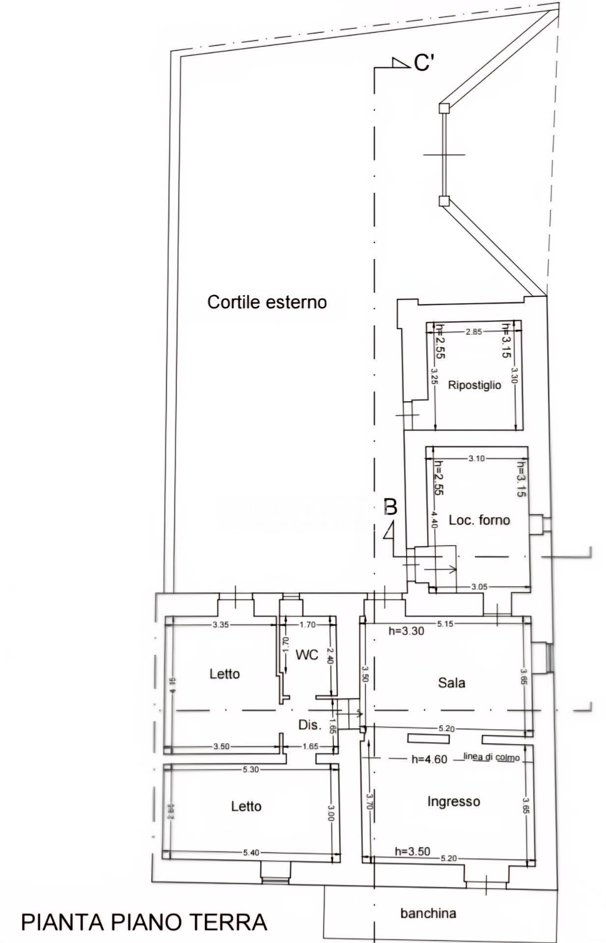 Foto 34 - Casa indipendente Strada Provinciale 37, Scicli - planimetria 1