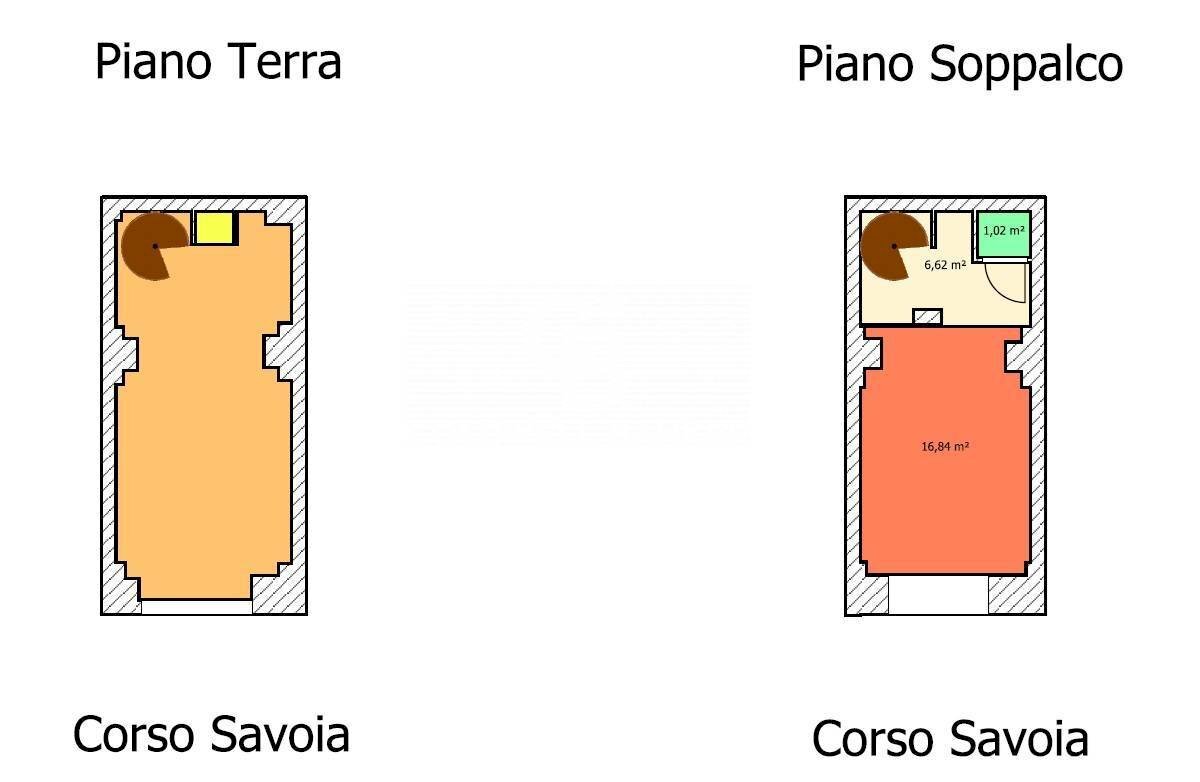 Foto 7 - Negozio Corso Savoia
 
39, Acireale - planimetria 1