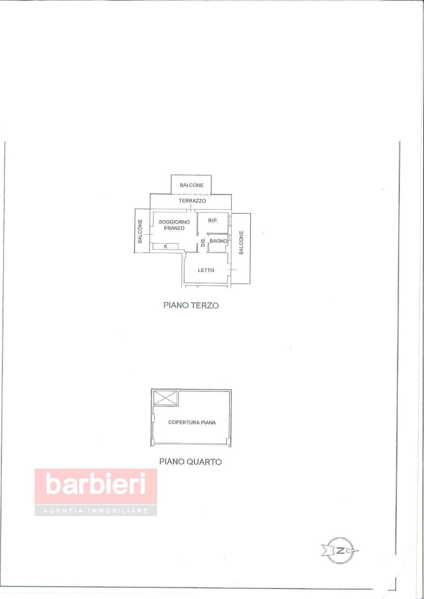 Foto 14 - Trilocale Via Delle Rose
 
40, Ravenna - planimetria 1