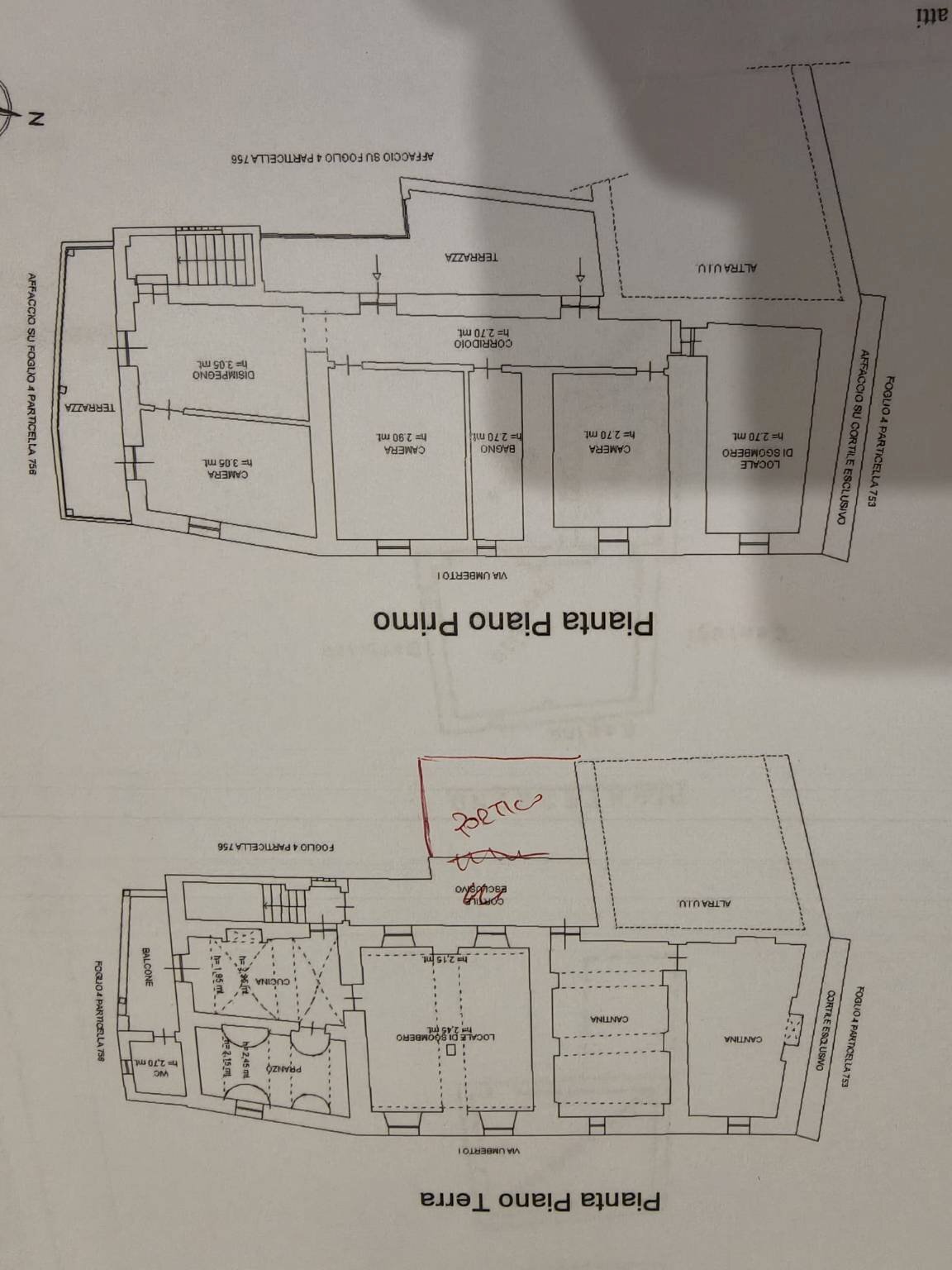 Casa indipendente via Umberto I, 29, Lesegno - planimetria 1
