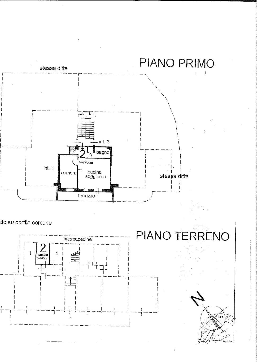 Appartamento Roburent - planimetria 1