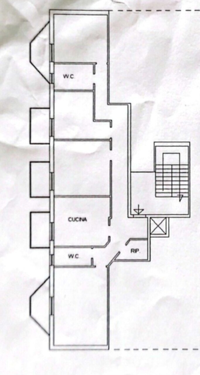 Quadrilocale viale Cassiodoro, 279, Catanzaro - planimetria 1