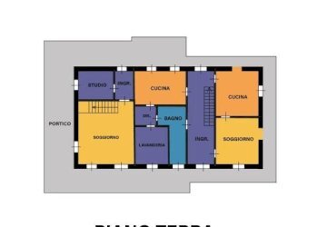 Planimetria - Villa via Palazzina, Forlì - foto 1