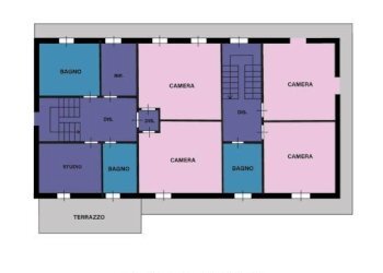 Planimetria - Villa via Palazzina, Forlì - foto 2