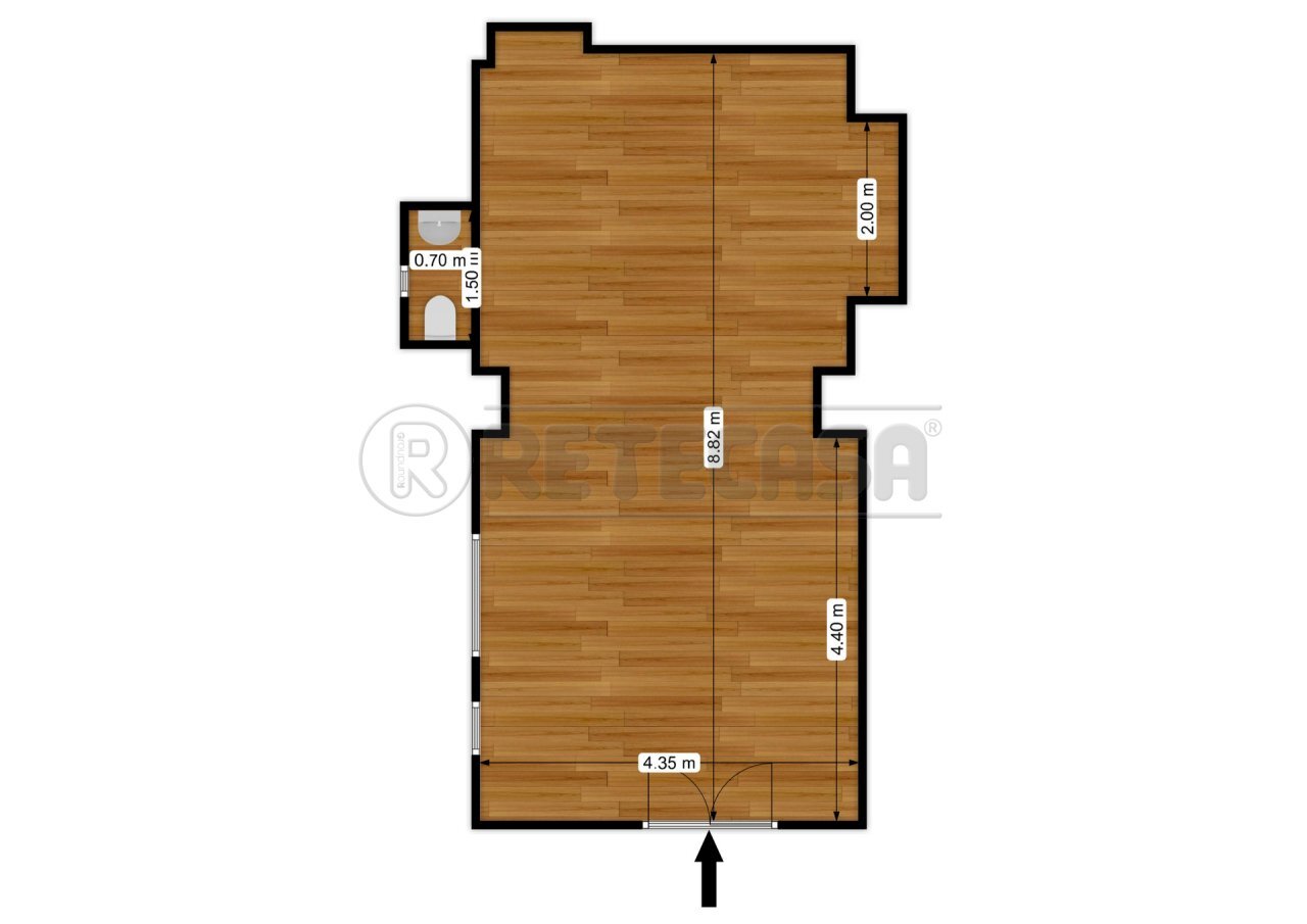 168946370_via_san_lorenzo_first_floor_first_design - Locale Commerciale Via San Lorenzo  29, Bisceglie - planimetria 1