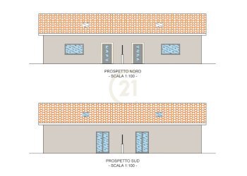 Prospetti Nord - Sud.png - Villa Via Porto Marretti 25, Mascalucia - foto 10