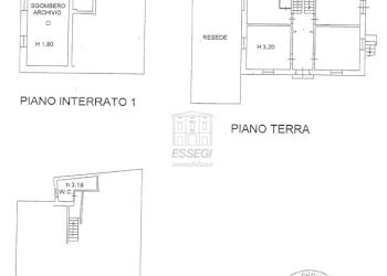 Planimetria Ufficio signorile fronte mura di Lucca - Ufficio Via Pietro Paolini 154, Lucca - foto 8