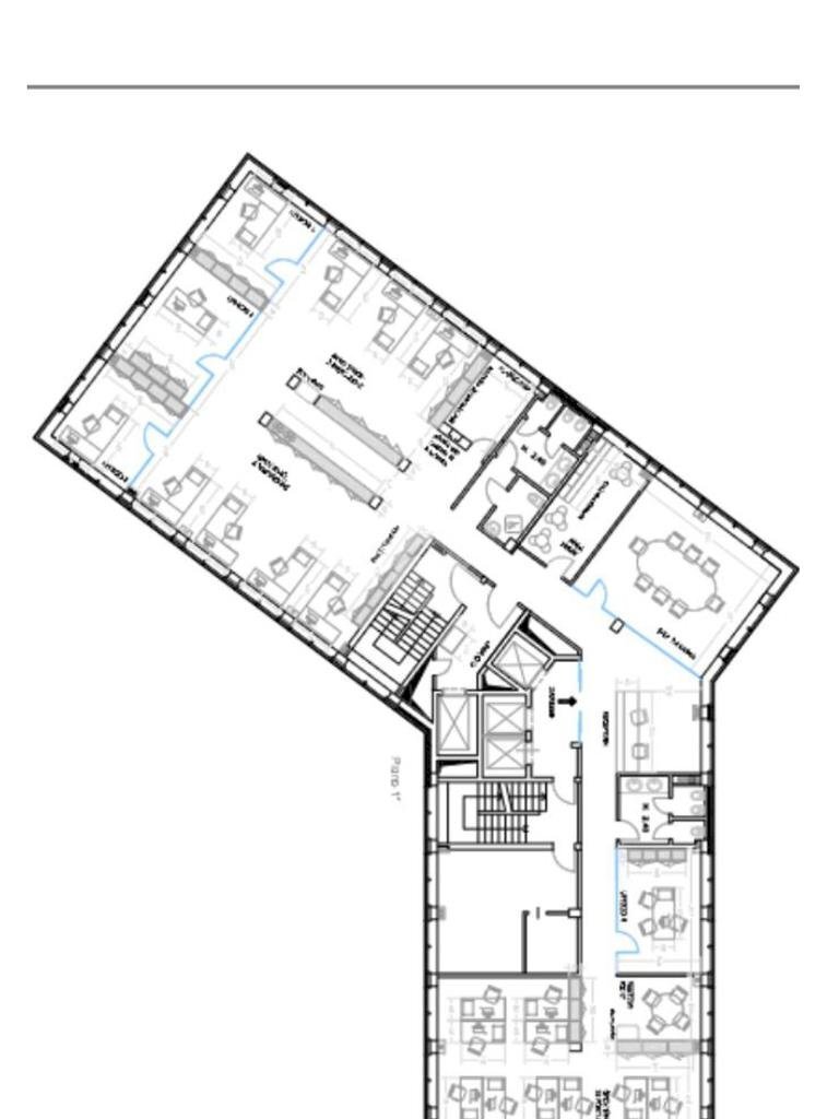 Office Via Inverigo, Milano - floor plans 1