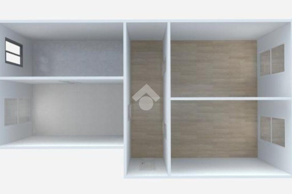 Trilocale Piazza Tirana, Milano (zona Giambellino) - planimetria 1