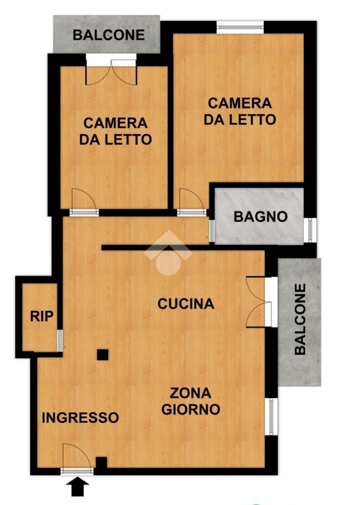 Quadrilocale Corso Tardy e Benech, Savona (zona Santa Rita) - planimetria 1