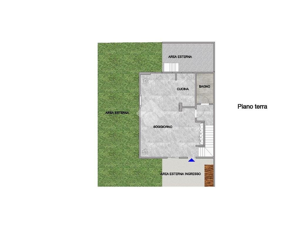 Villa a Schiera Via ghisolfa, Cornaredo - planimetria 1