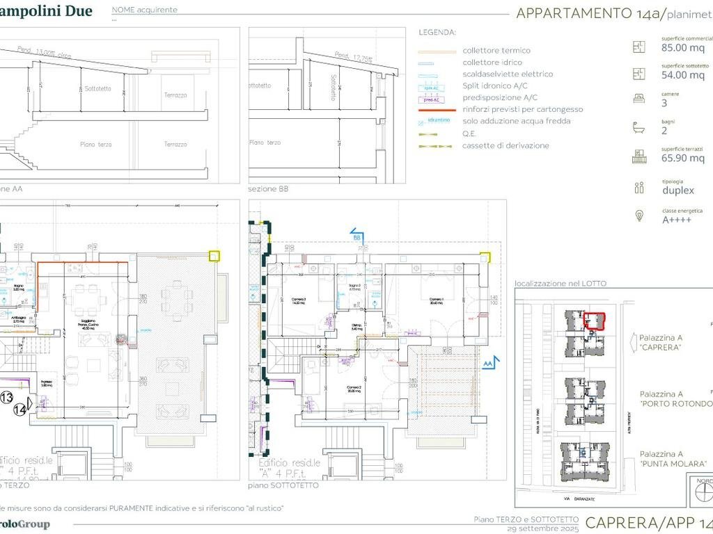 Attico Nuova Costruzione Via Prampolini, Novate Milanese - foto 1