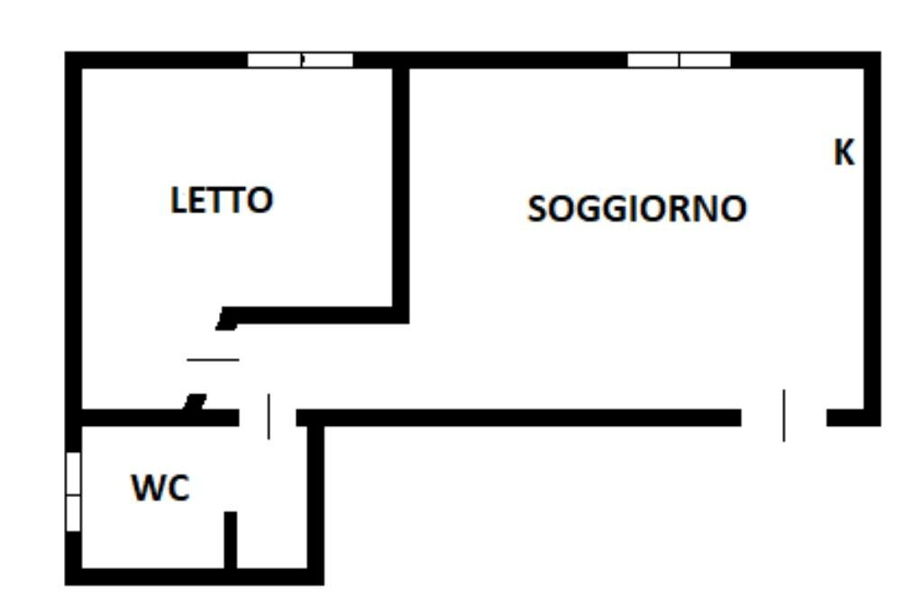 Bilocale Via Emilia Est, Rubiera - planimetria 1