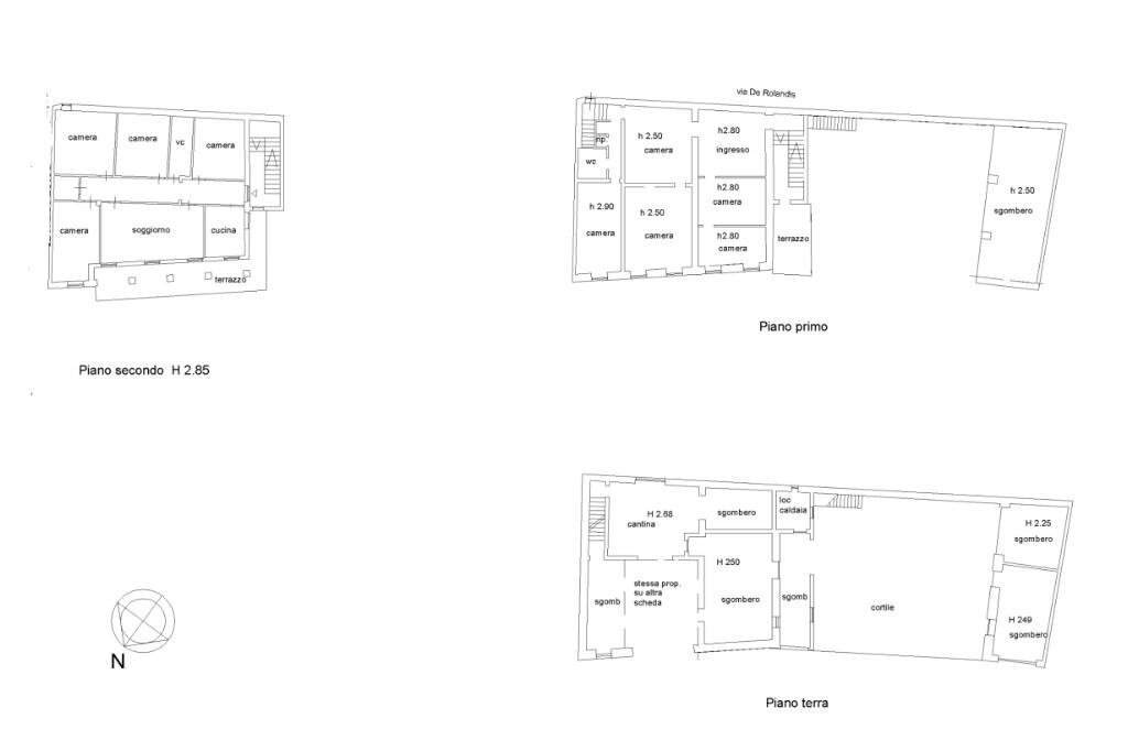 Villa Via Trieste, Castell'Alfero - planimetria 1