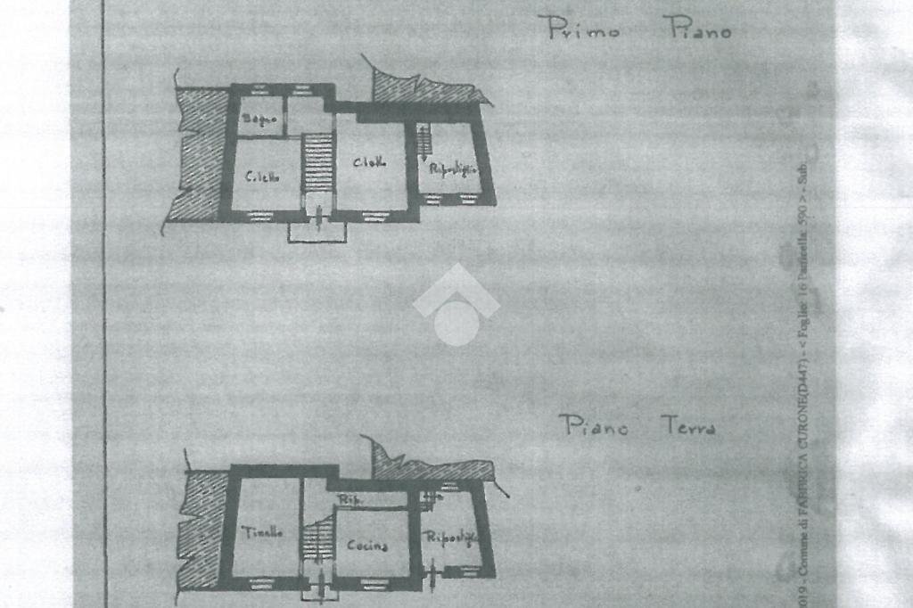 Casa indipendente Frazione Garadassi, Fabbrica Curone - planimetria 1