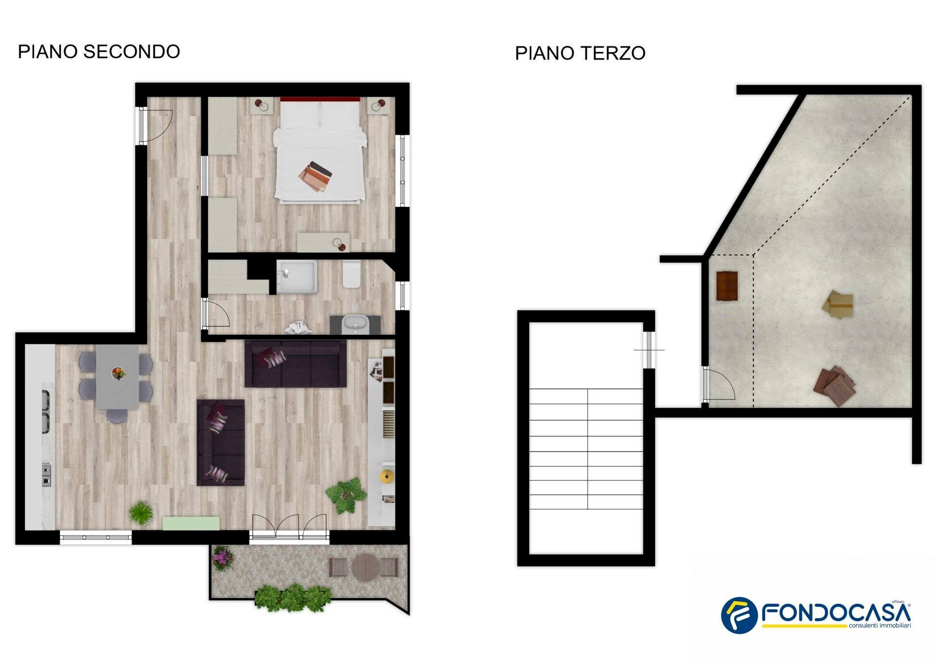 Foto 39 - Bilocale Via Dei Pusei, Loano - planimetria 1