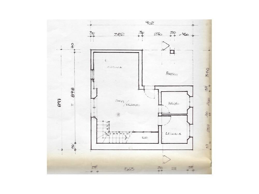 Foto 7 - Appartamento Via  Petrara Casella
 
snc, Serra Sant'Abbondio - planimetria 1