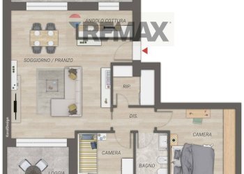 Pianta 2D - Three-room apartment Via Tasso
 
nc, Bitritto - photo 2