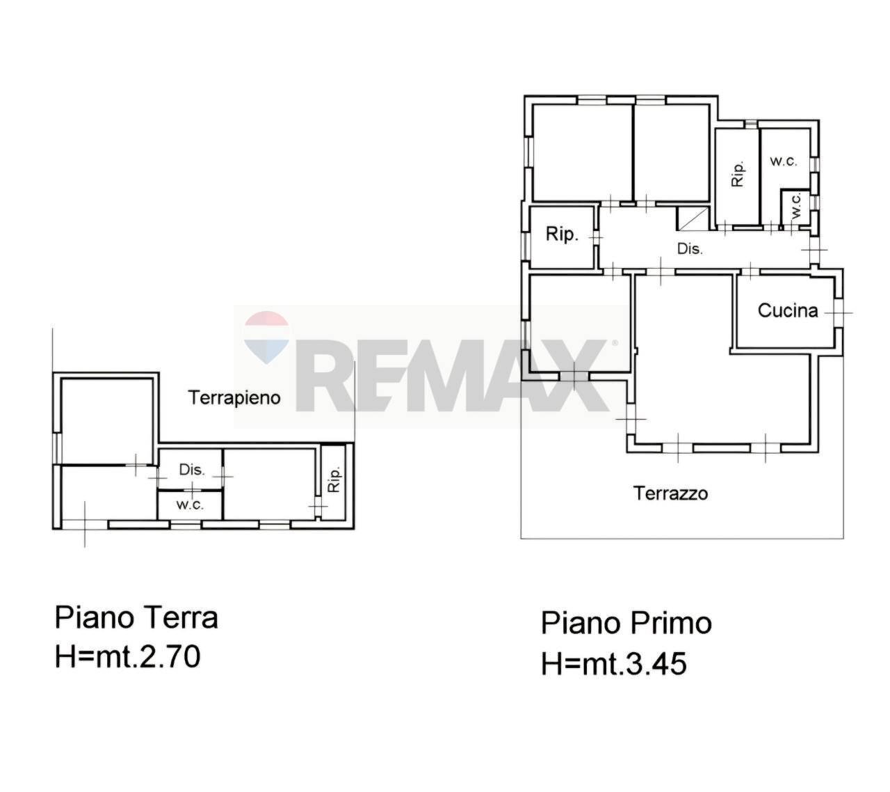 Pianta 2D - Villa Piazzetta Reale
 
1, Monreale - planimetria 1