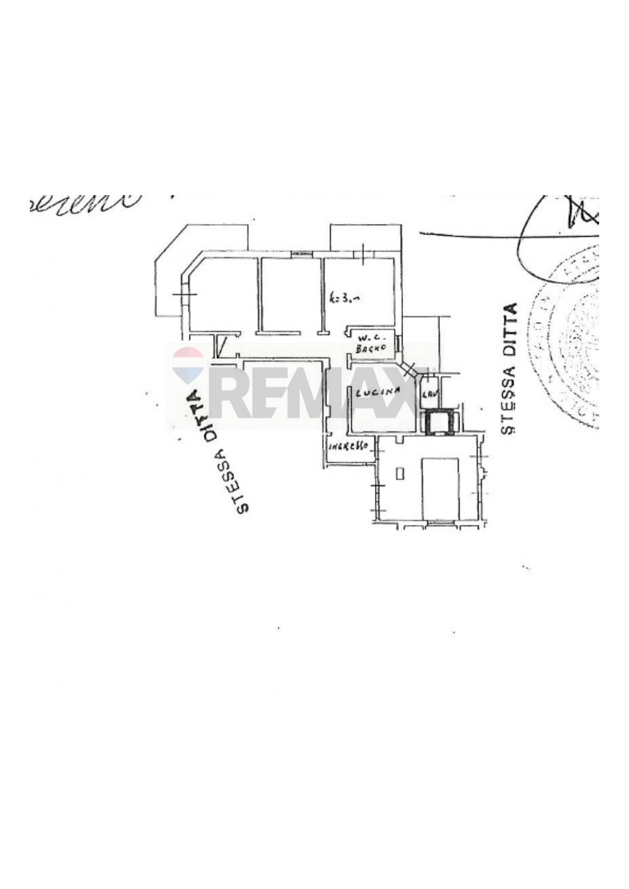 Pianta 2D - Appartamento Via Sgroppillo
 
21, San Gregorio di Catania - planimetria 1
