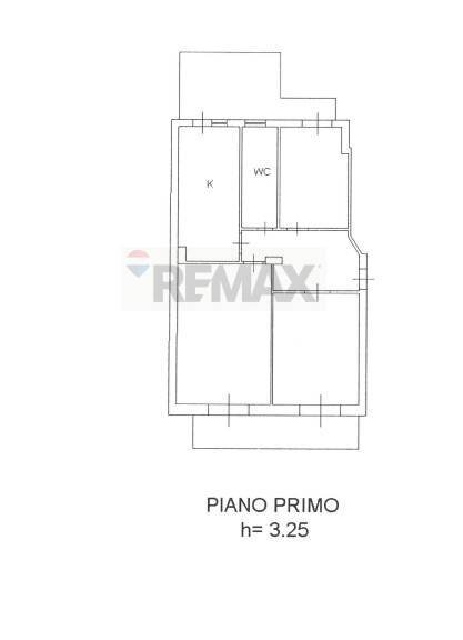 Pianta 2D - Trilocale via della pentapoli
 
102, Priolo Gargallo - planimetria 1
