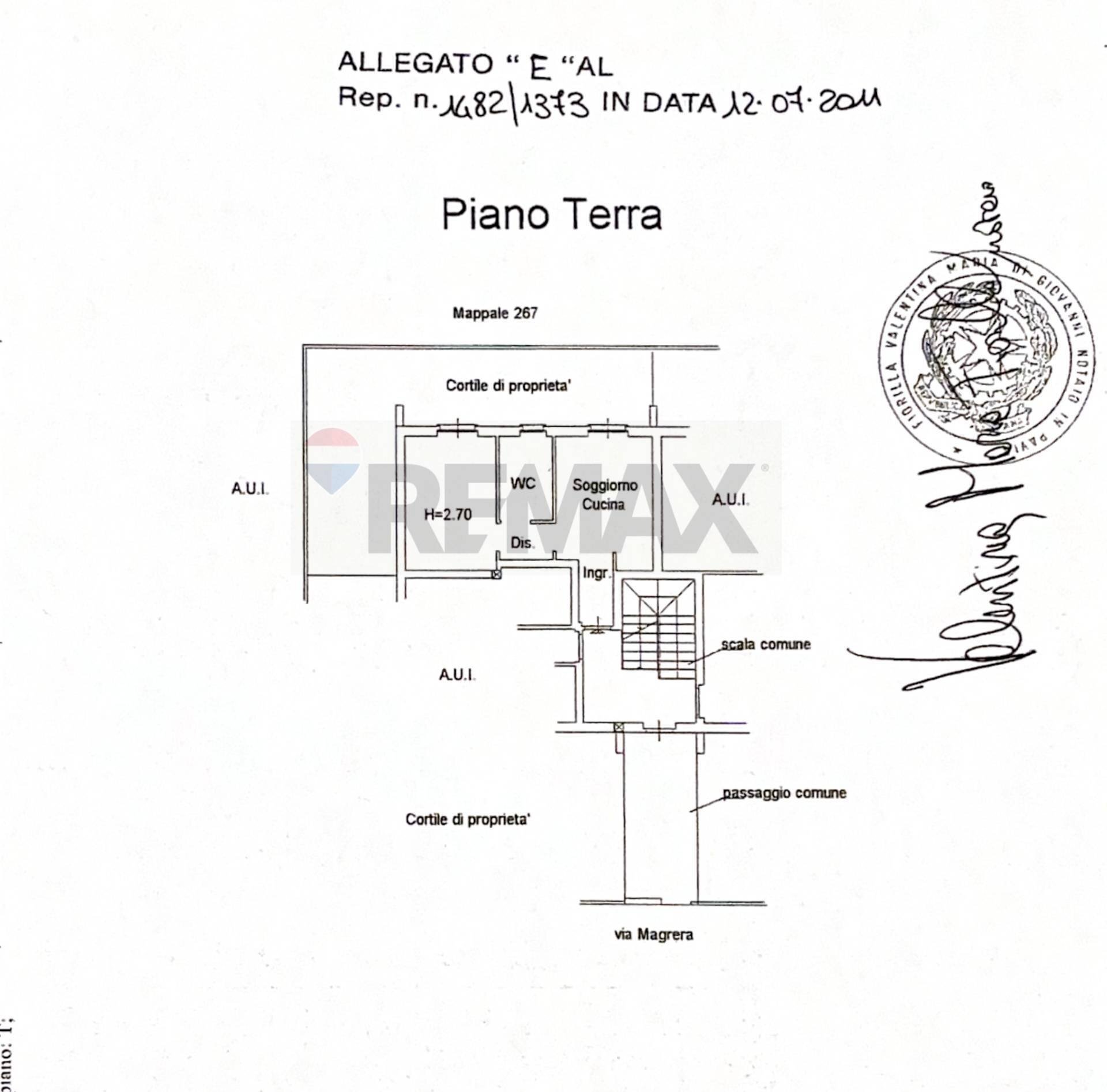 Planimetria - Bilocale Via Magrera
 
42, Roncaro - planimetria 1