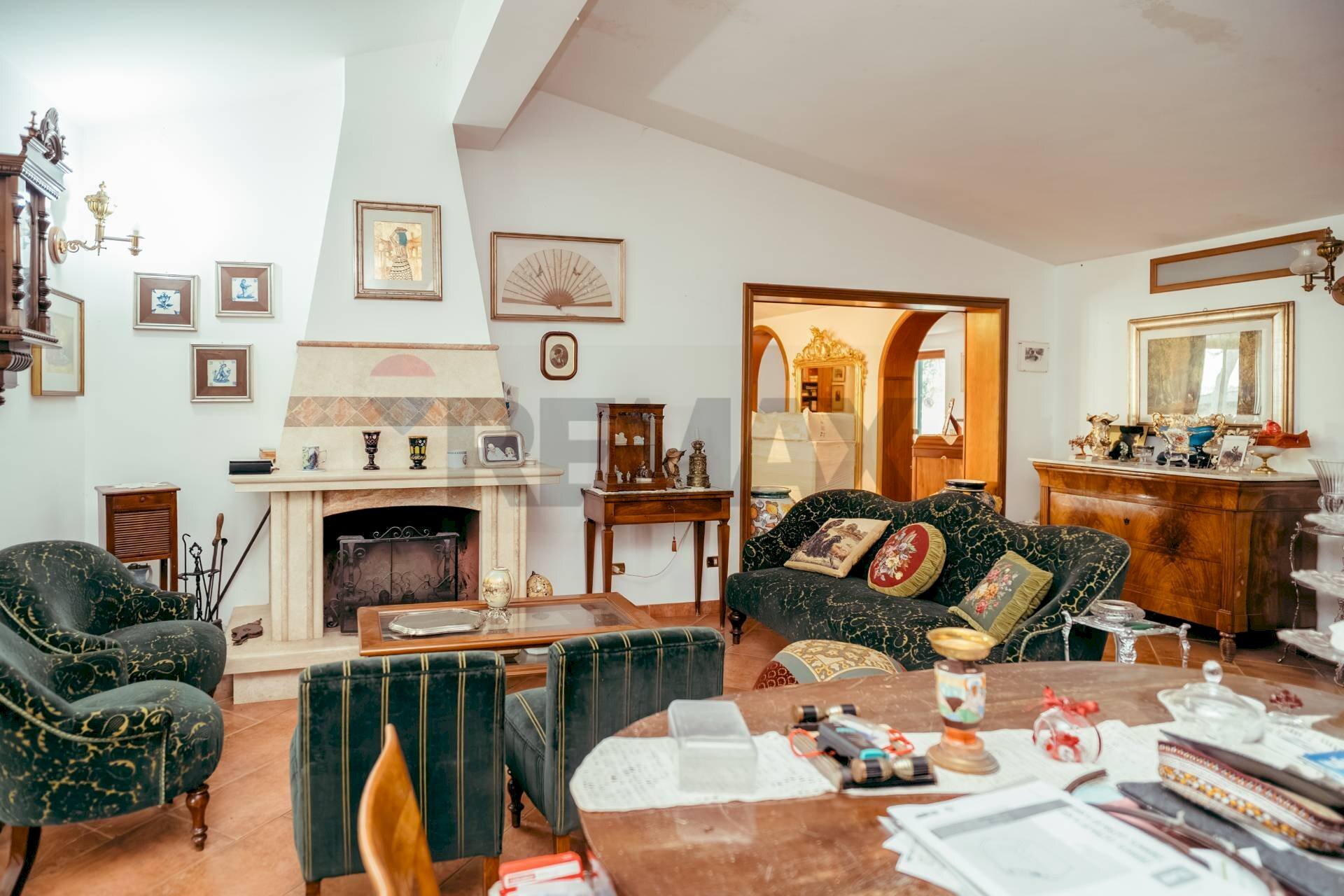 Soggiorno - Villa Via Di Santa Maria Di Galeria
 
504, Roma - foto 3