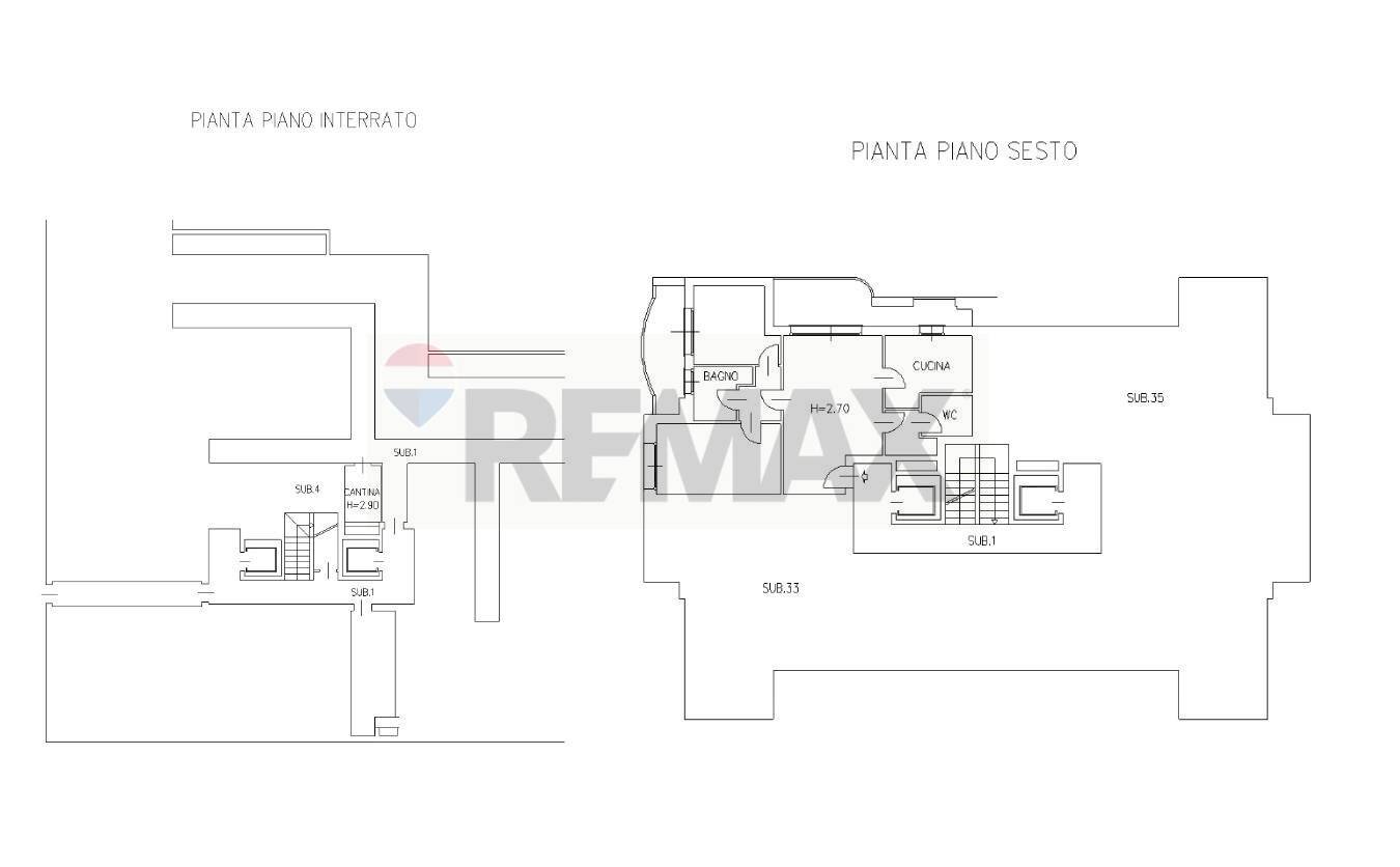 Pianta 2D - Trilocale Via Fabio Filzi
 
8, Gallarate - planimetria 1