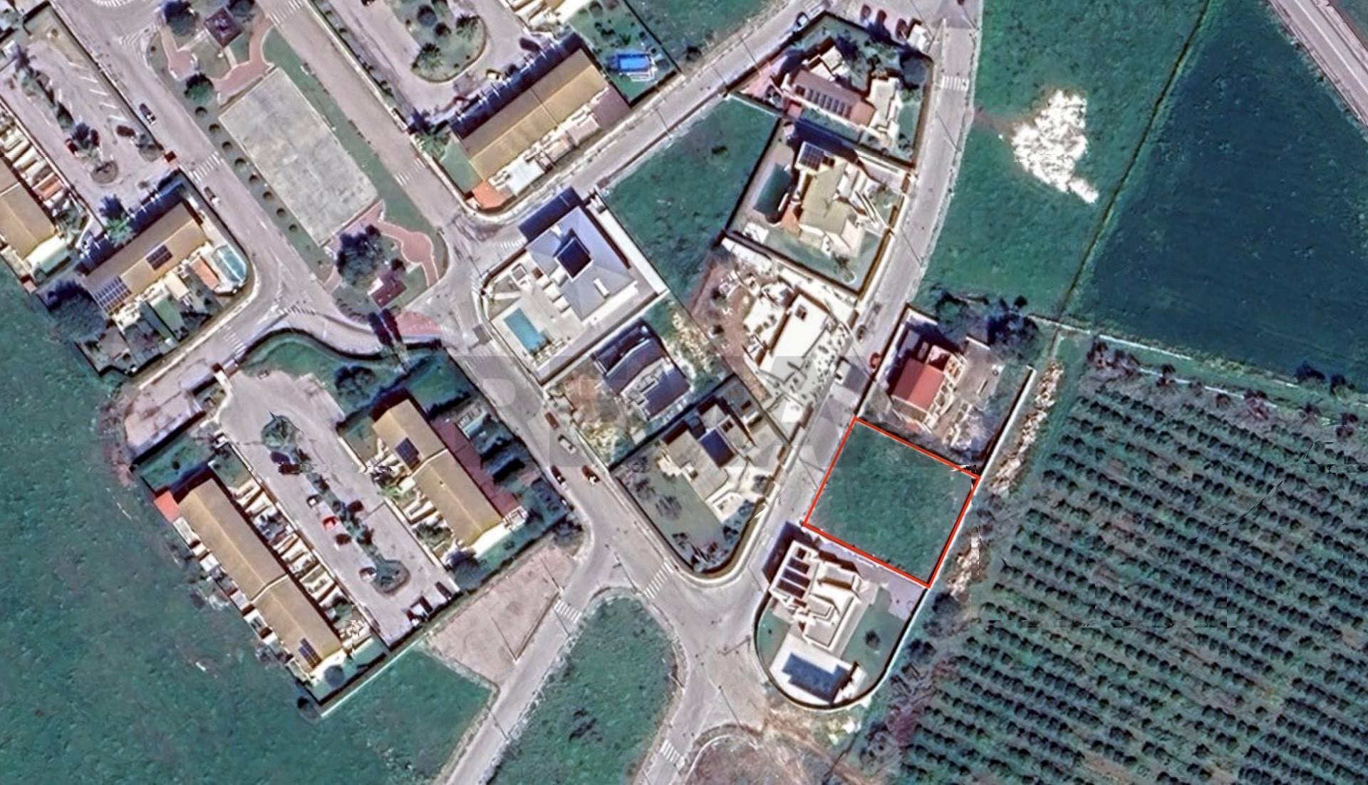 Posizione della mappa - Terreno edificabile Via Calisto Calcagno, Siracusa - planimetria 1