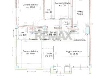 Pianta 2D - Appartamento Via Santa Caterina da Siena
 
7, Scicli - foto 28