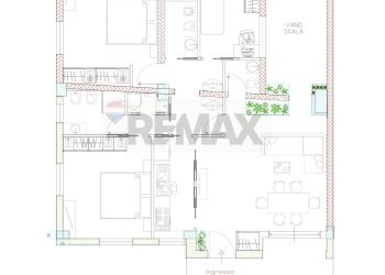 Pianta 2D - Appartamento Via Santa Caterina da Siena
 
7, Scicli - foto 29