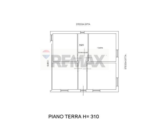 Pianta 2D - Casa indipendente C.da San Giovanni Lo Pirato, Scicli - planimetria 1