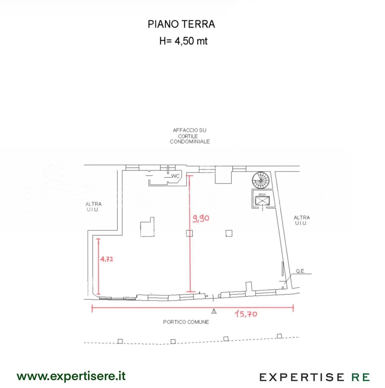 Foto 11 - Locale Commerciale Via Achille Grandi
 
6, Cabiate - planimetria 1