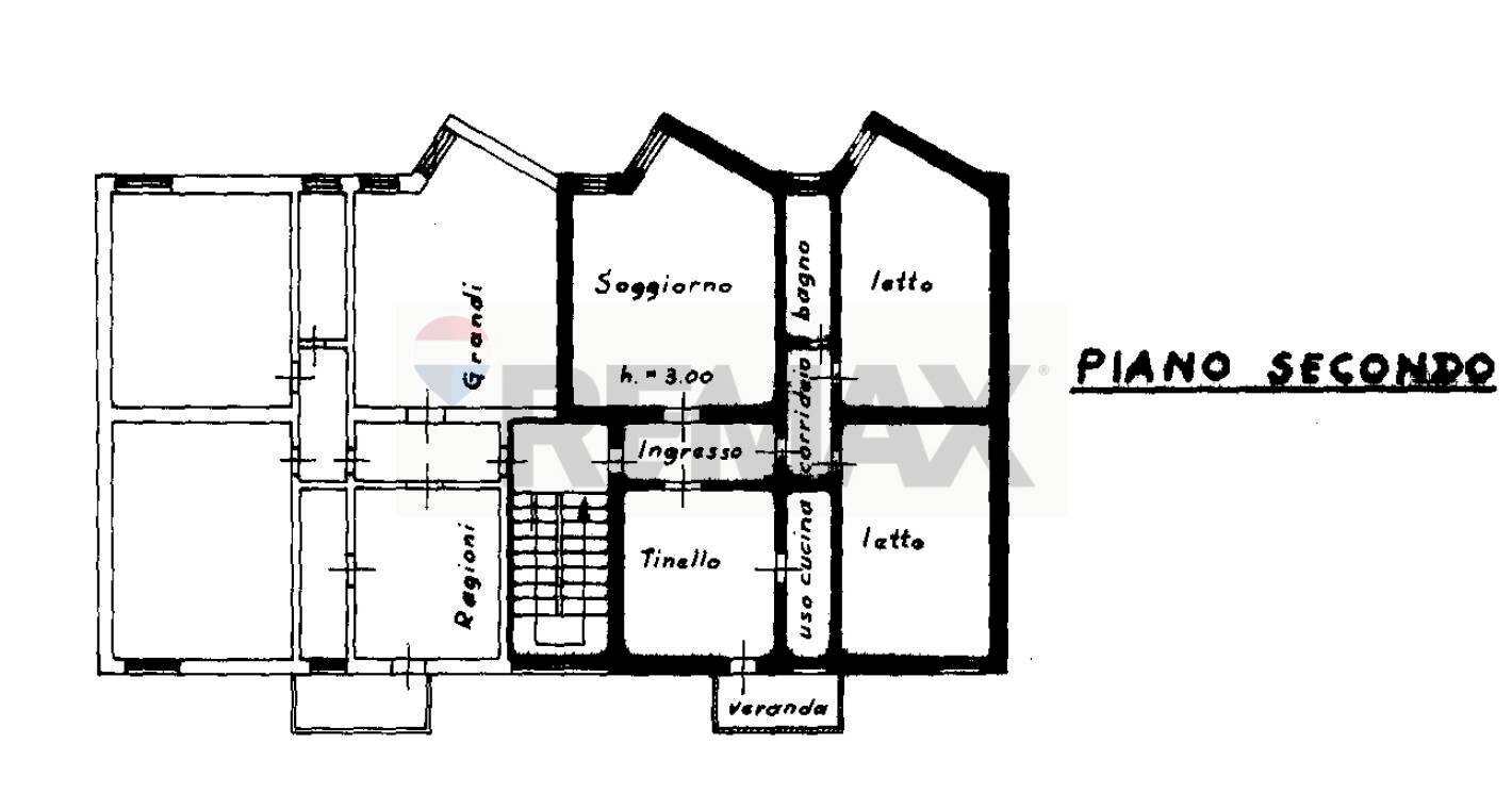 Pianta 2D - Three-room apartment Via Divisione Acqui
 
5, Mantova - floor plans 1