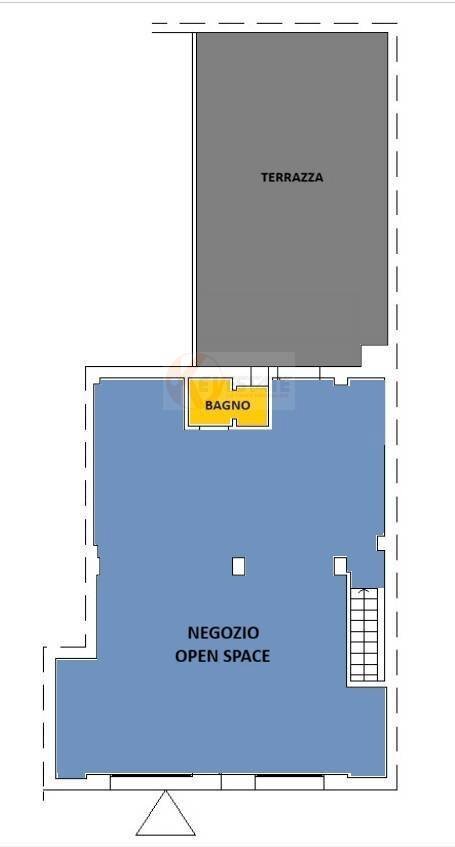 Foto 21 - Locale Commerciale Via Matteotti
 
26, Sassari - planimetria 1