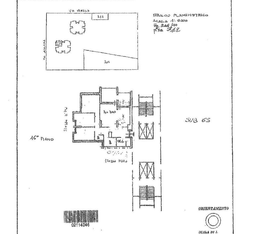 Foto 21 - Apartment Via Ancona
 
23, Taranto - floor plans 1