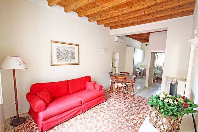 Soggiorno - Bilocale via Pignolo
 
116, Bergamo - foto 1