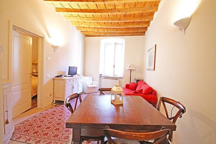 Soggiorno - Bilocale via Pignolo
 
116, Bergamo - foto 3