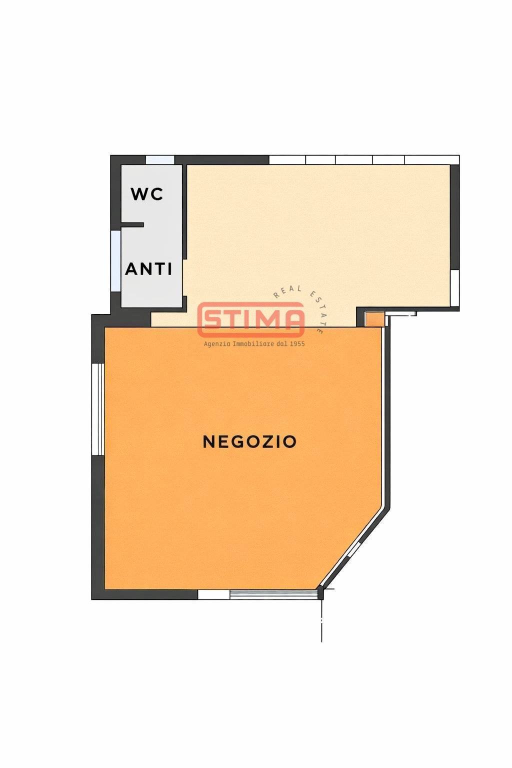 Foto 10 - Negozio viale luzzatti, Treviso - planimetria 1