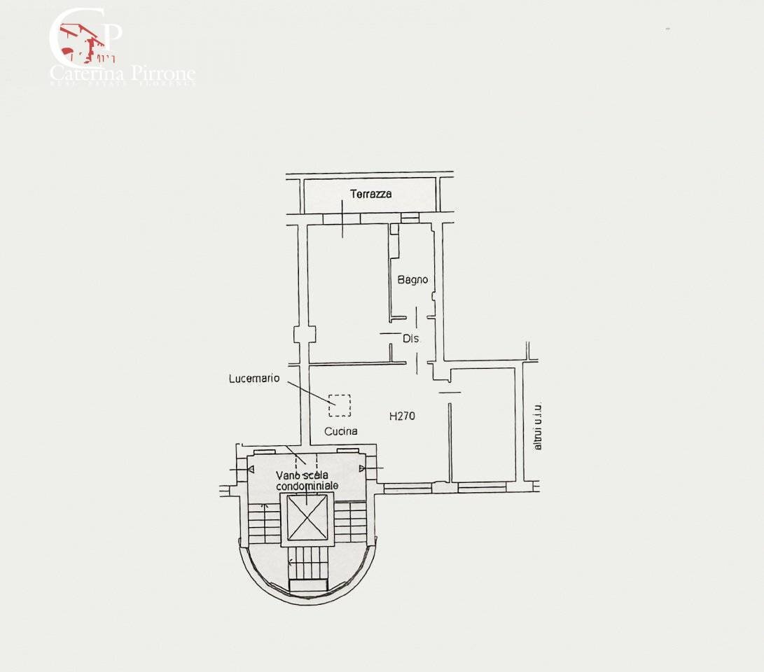 Foto 21 - Three-room apartment via Pignino
 
280, Fiesole - floor plans 1