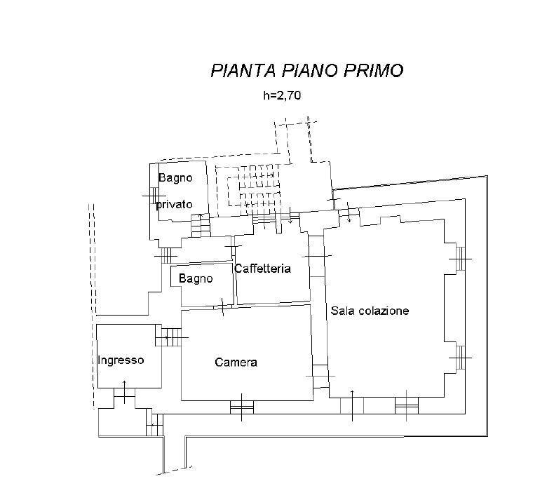 Casa semi indipendente Challand-Saint-Victor - planimetria 1