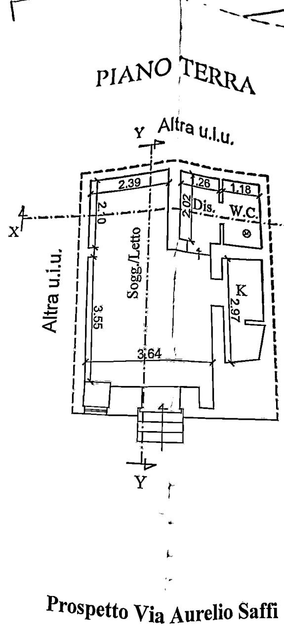 planimetria_crop_contrasto.png - Casa indipendente Vico Aurelio Saffi, Ostuni - planimetria 1